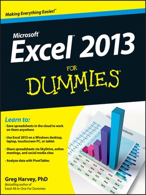 Excel 2013 For Dummies - ebook